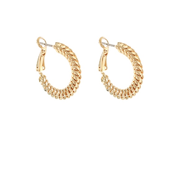 Textured Hoops - Picture 1 of 1